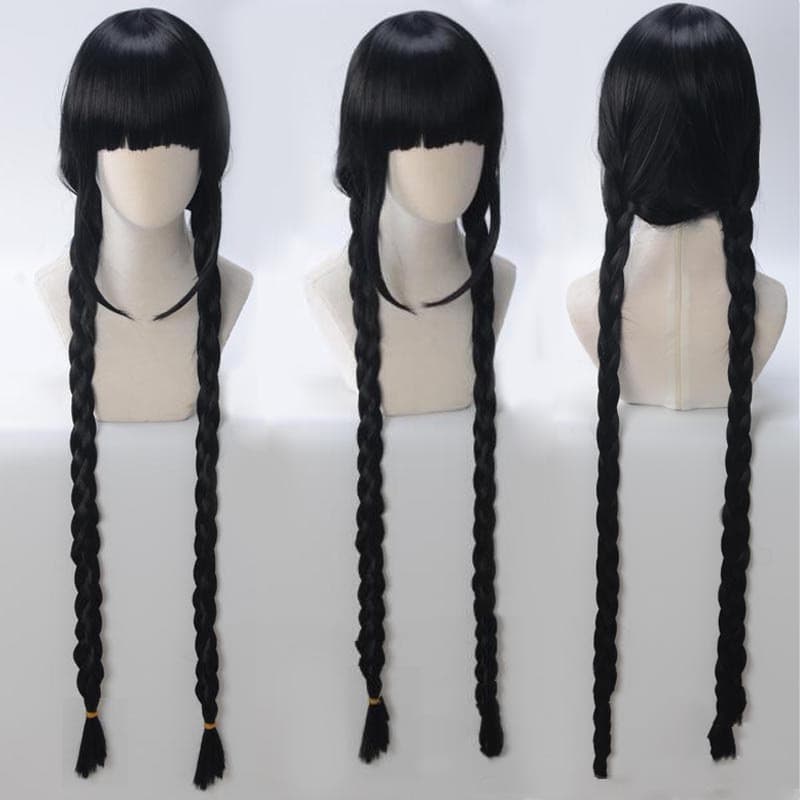 Double twist braid black