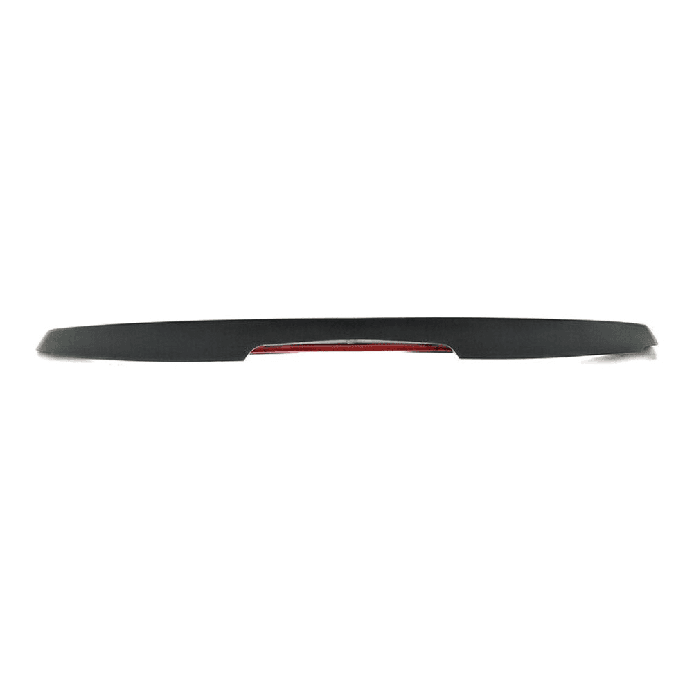 Rear Trunk Spoiler  3rd Brake Light Matte Black
