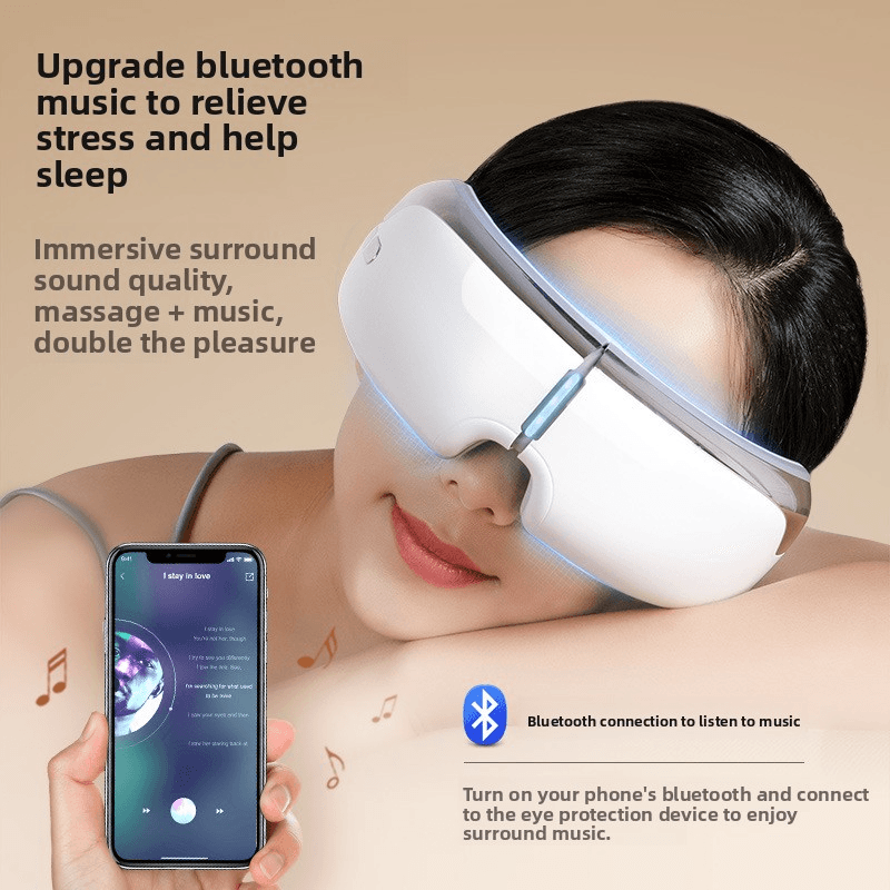 Eye Massager, Eye Therapy Device, Hot Compress Massage Mask For Eye Strain, Cross-Border Eye Care Instrument