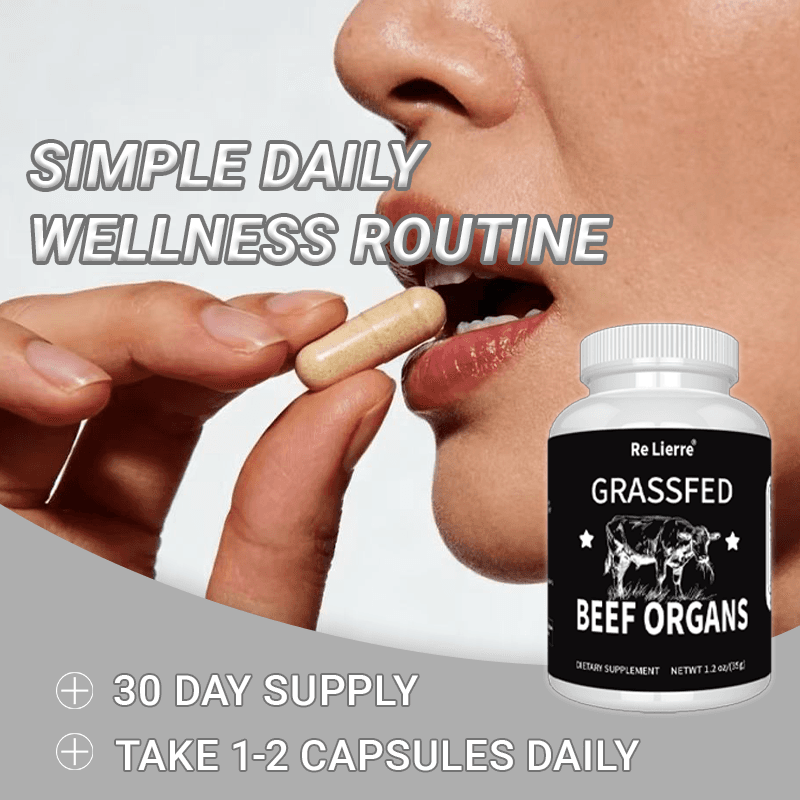 Ancestral Supplements Grass Fed Beef Organ Supplement