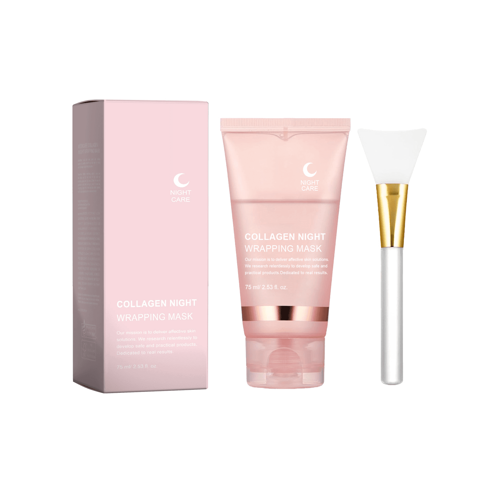 Collagen Peeling And Tearing Facial Mask 75g 1 Brush1box