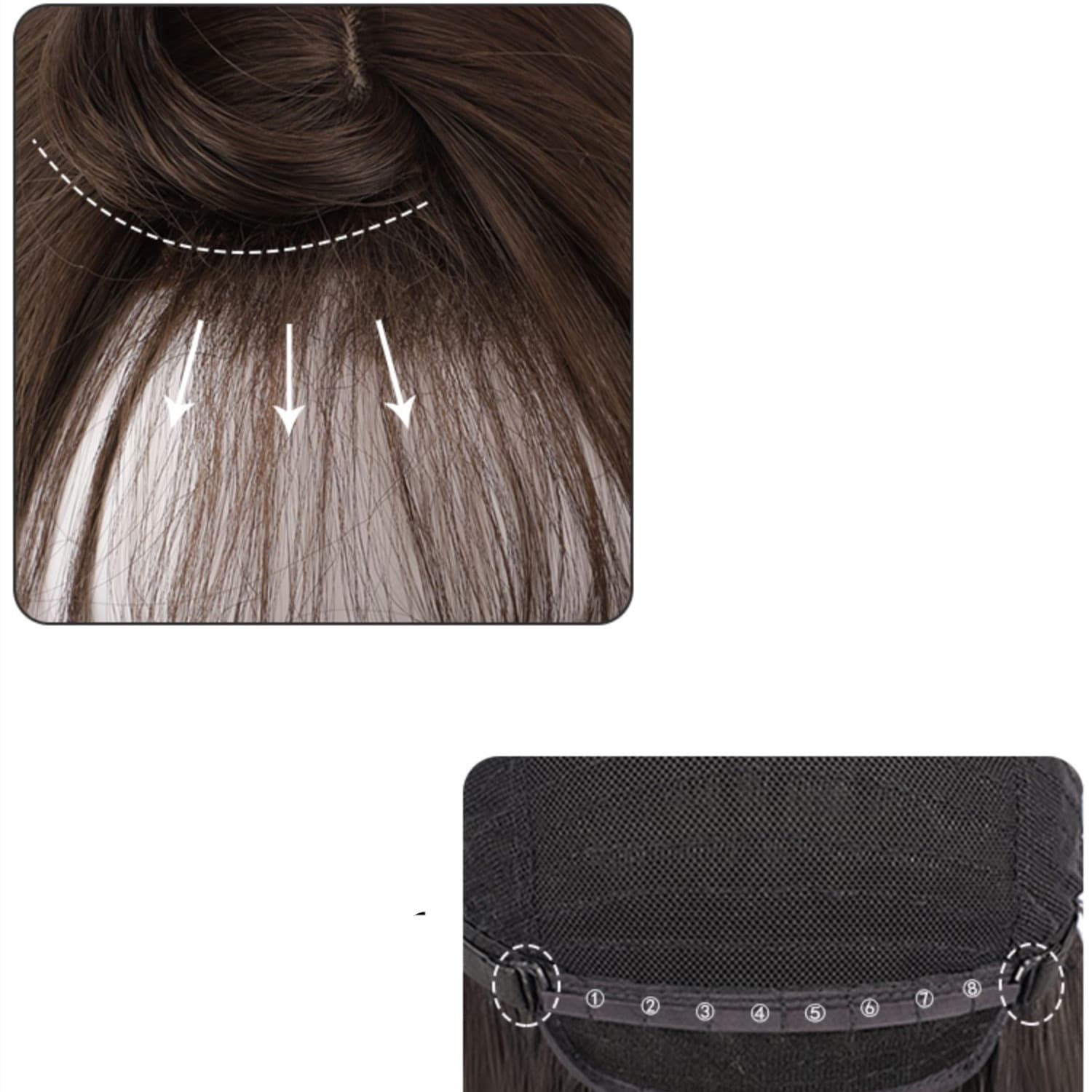 Princess Cut Wig Female Long Hair Simulation Net Red