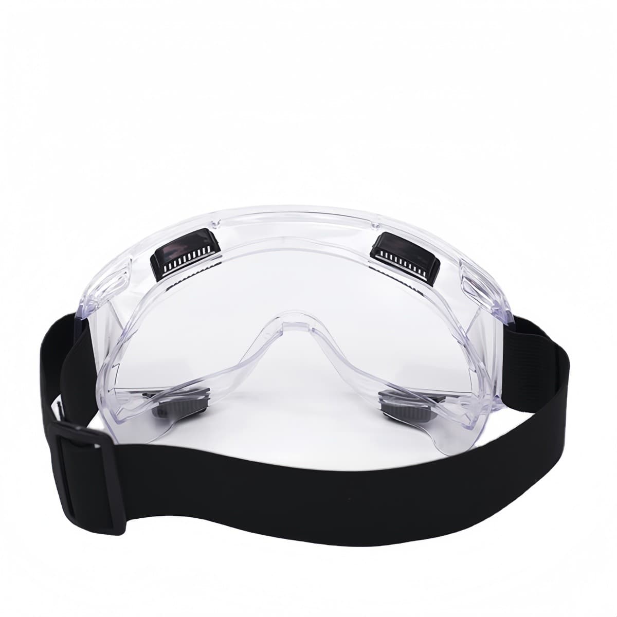 Half Face Respirator Gas Mask Facepiece Spray Painting Safety Glasses For 3200 With 10 Replaceable Filters And Anti-fog Goggles
