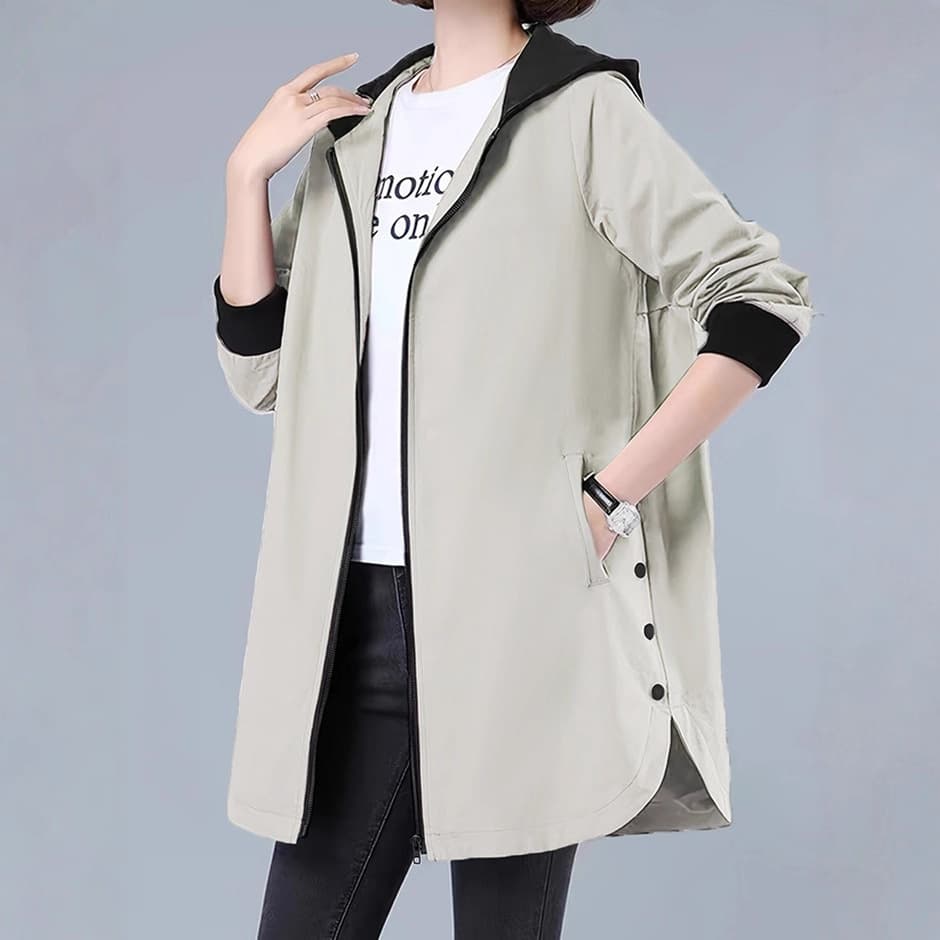 European And American Plus-Size Loose-Fitting Solid-Color Clothing