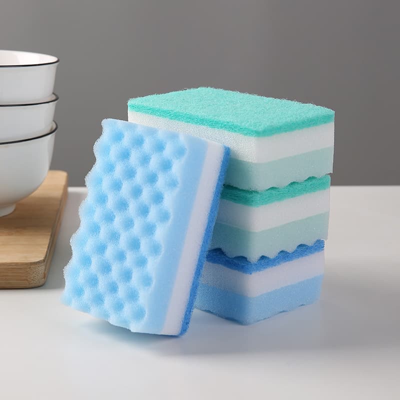 Kitchen Cleaning Dishcloth Dishwashing Sponge