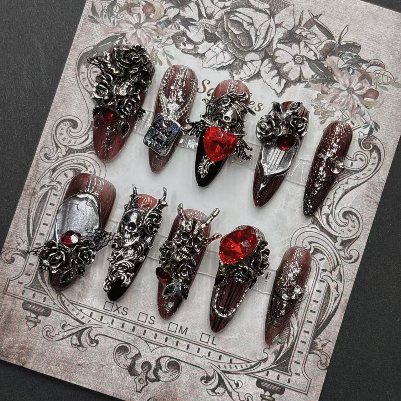 Brightening Purely Handmade Wearable Nails