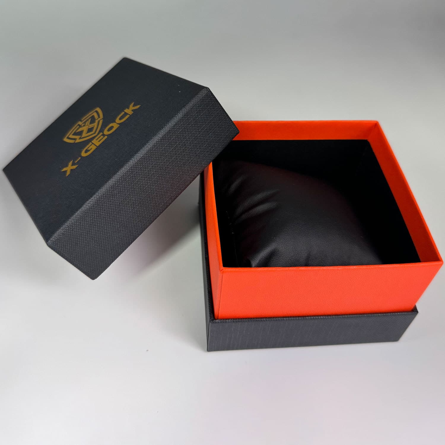 Orange And Black Box Graffiti Iron Square Box