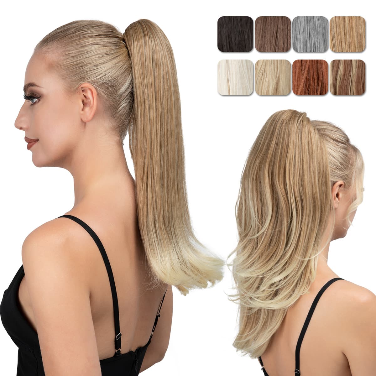 European And American Style Wig Women's Short Hair Ponytail