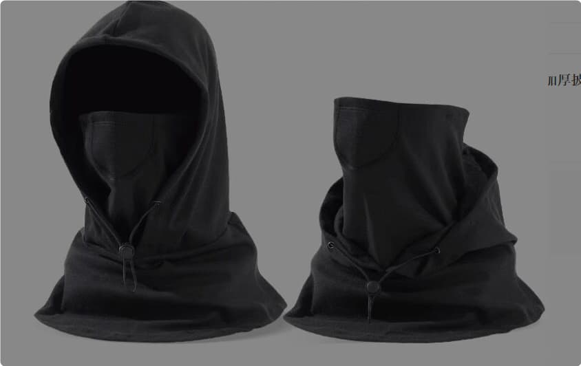 Multi Functional Outdoor Windproof And Cold Proof Warm Mask