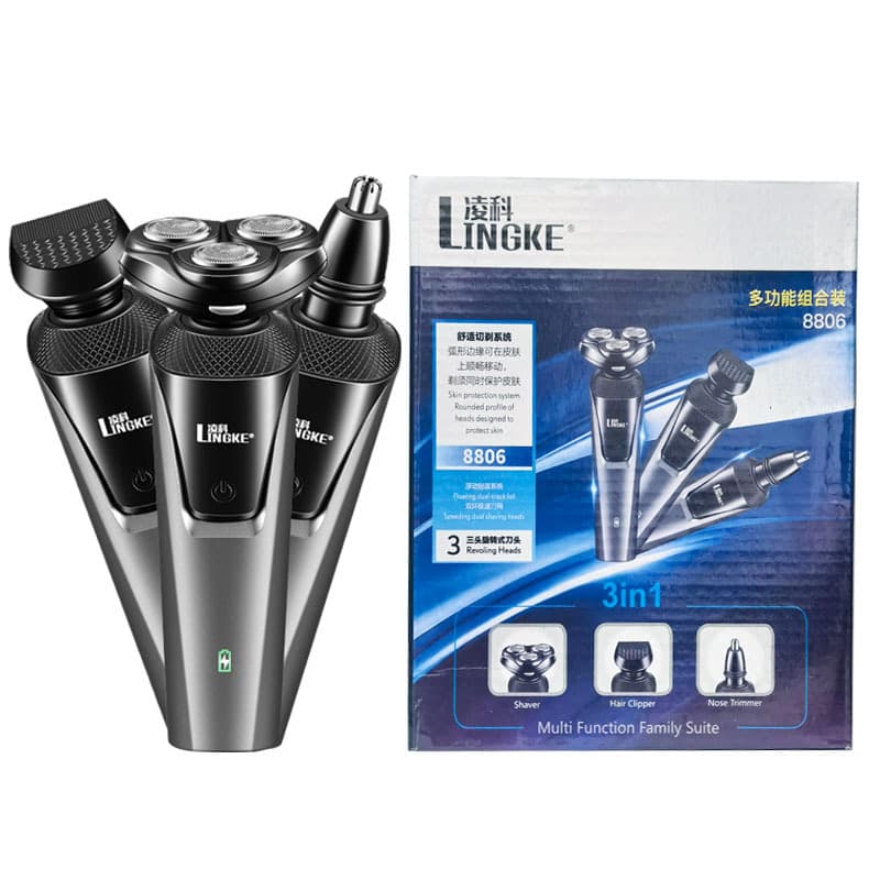 Fashion Personality Three-in-one Men's Electric Shaver