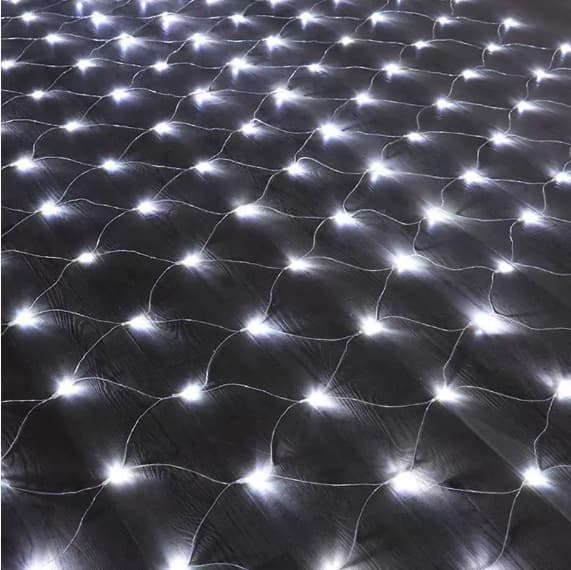 Christmas led lights string lights outdoor waterproof fishnet lights full of stars paved holiday lights wedding ins decorative lights