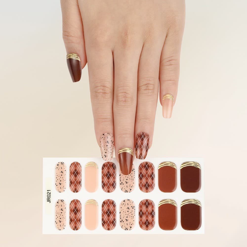 Semi-cured Gel UV Waterproof Stickers