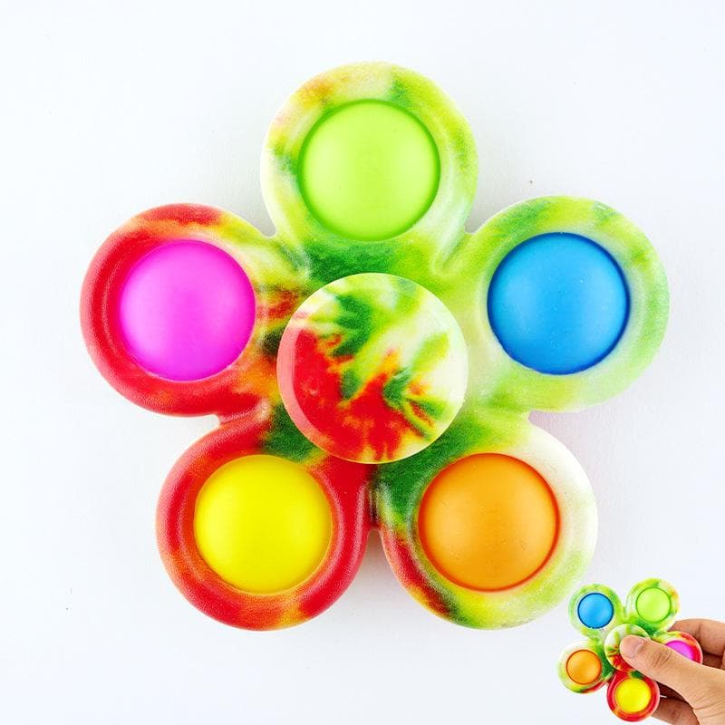 Fidget Spinner Stress-relief Toy With Color Printing