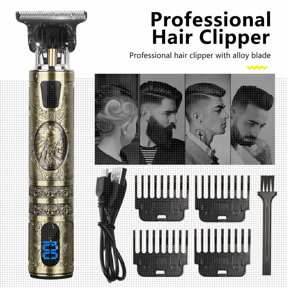 Beard Trimmer Hair Clippers Cordless Hair Cutting Kit Barber Shaving Machine For Men USB Rechargeable Must Provide A Hazardous Materials Shipping Label For Self-pickup Order Ship By USPS