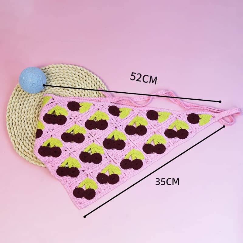 All-matching Triangular Binder Knitted Hair Band
