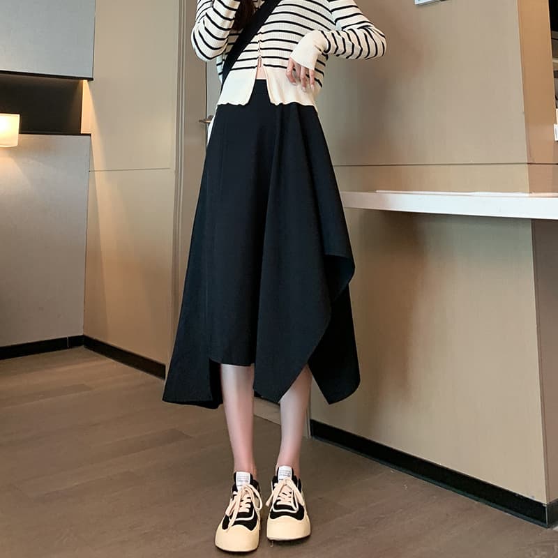 Versatile Casual Asymmetrical Skirt For Women