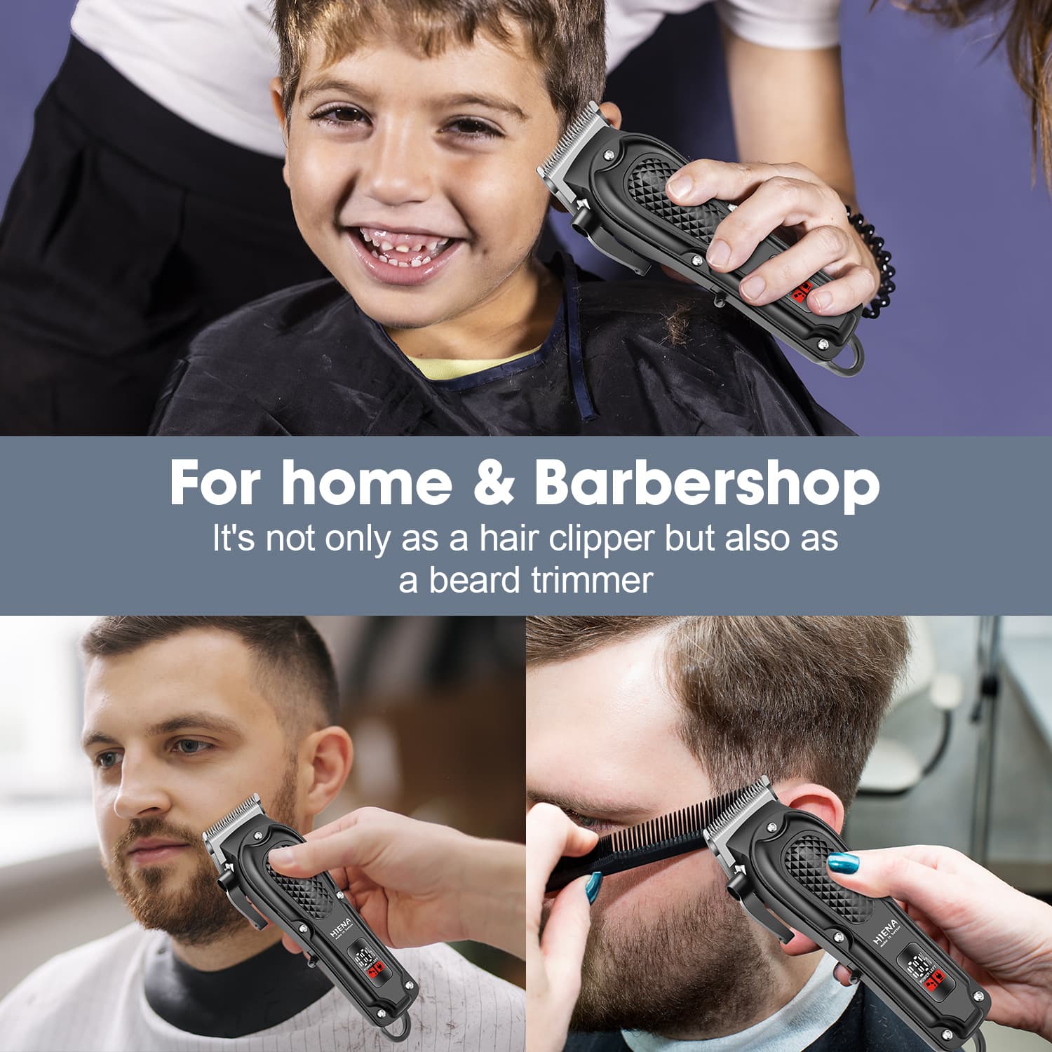 Retro Barber Electric Shaver Set