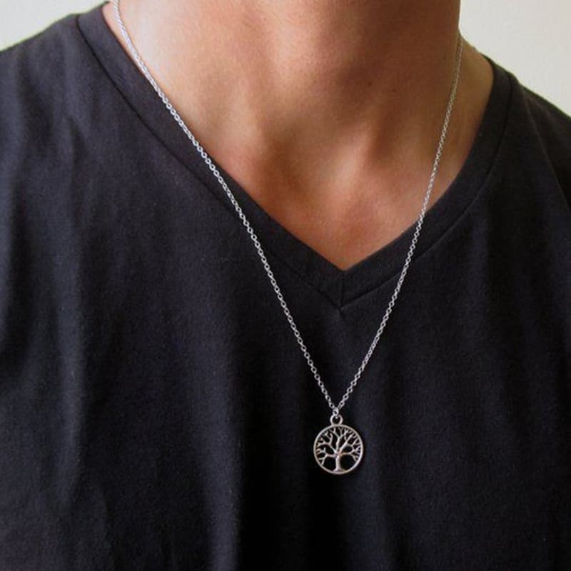 Vintage Tree Of Life Pendant Necklace For Women