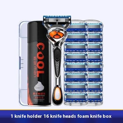 Men's Five-layer 5-blade Manual Shaver Manual Shaver