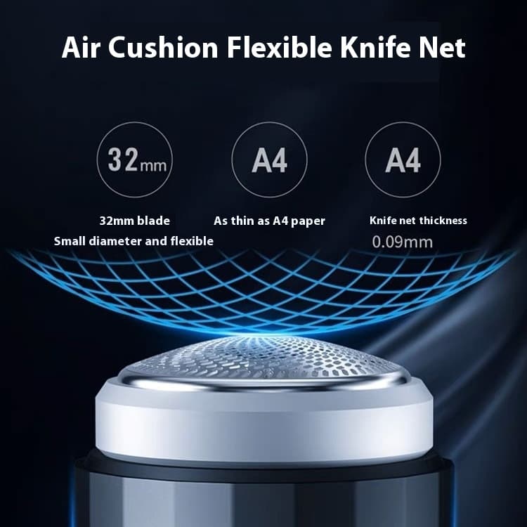 Men's Electric Shaver Mini Lock And Load Spray Washing Travel Portable Six-leaf Cutter Head