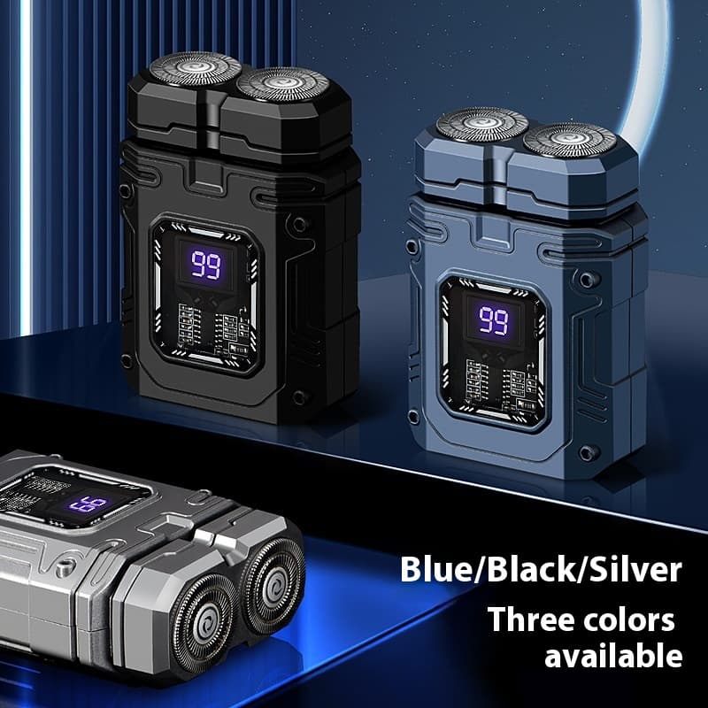 Portable Intelligent Digital Display Magnetic Electric Shaver