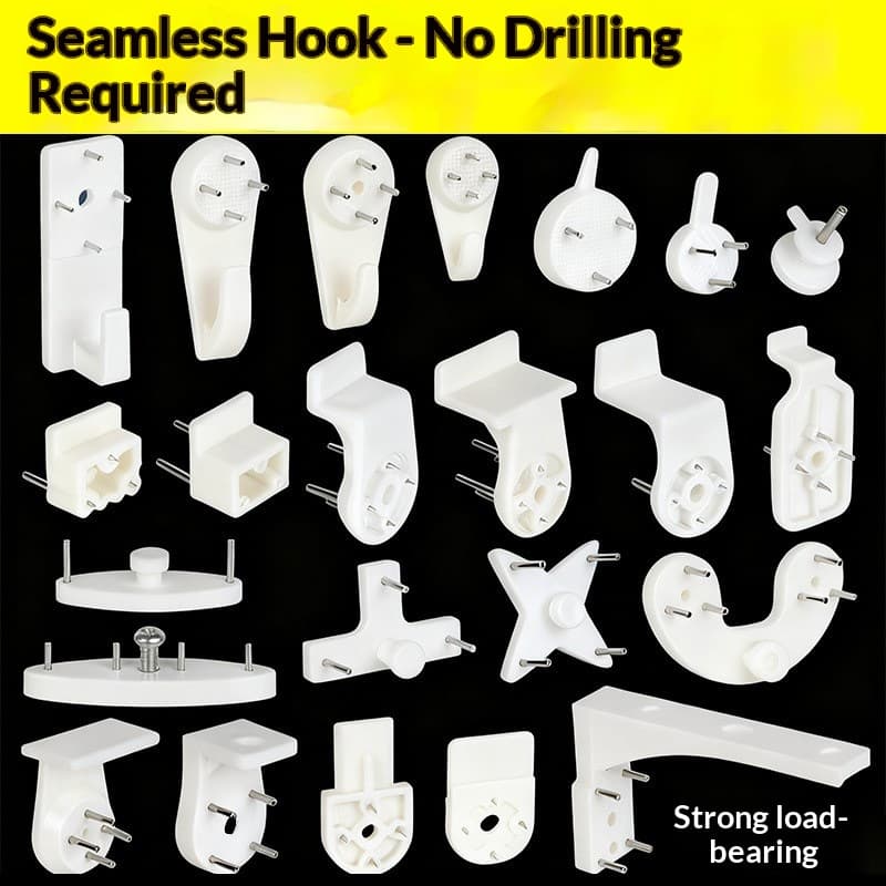 Powerful Wall-mounted Traceless Hook